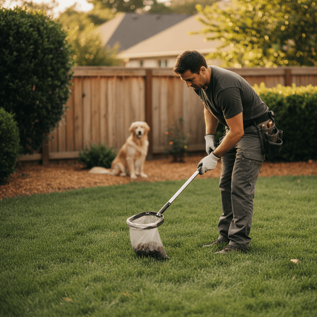 Weekly scooping service